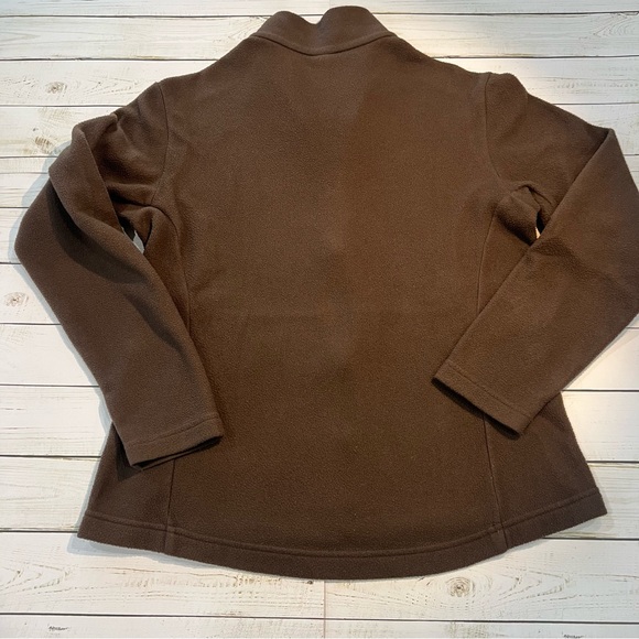 Patagonia Fleece Chocolate Brown Jacket Sz M - Picture 2 of 10